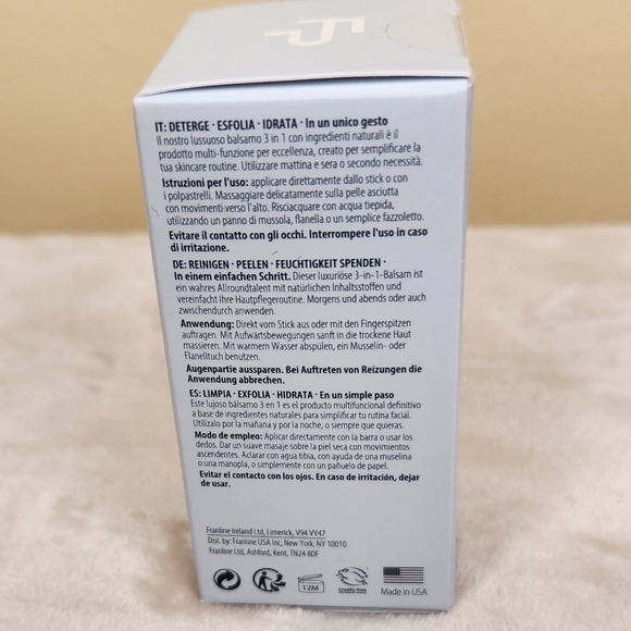 Formulae Prescott Tri Balm Mini 3 in 1 Cleanse, Exfoliate, Moisturize - Picture 3 of 6